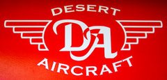 Desert Aircraft Vinyl Stickers