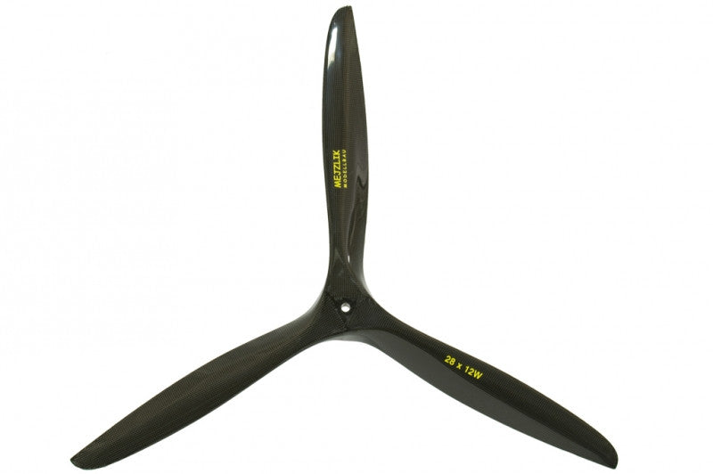 MEJZLIK Modellbau 22x10 プロペラ Mejzlik 3 Blade Carbon Props